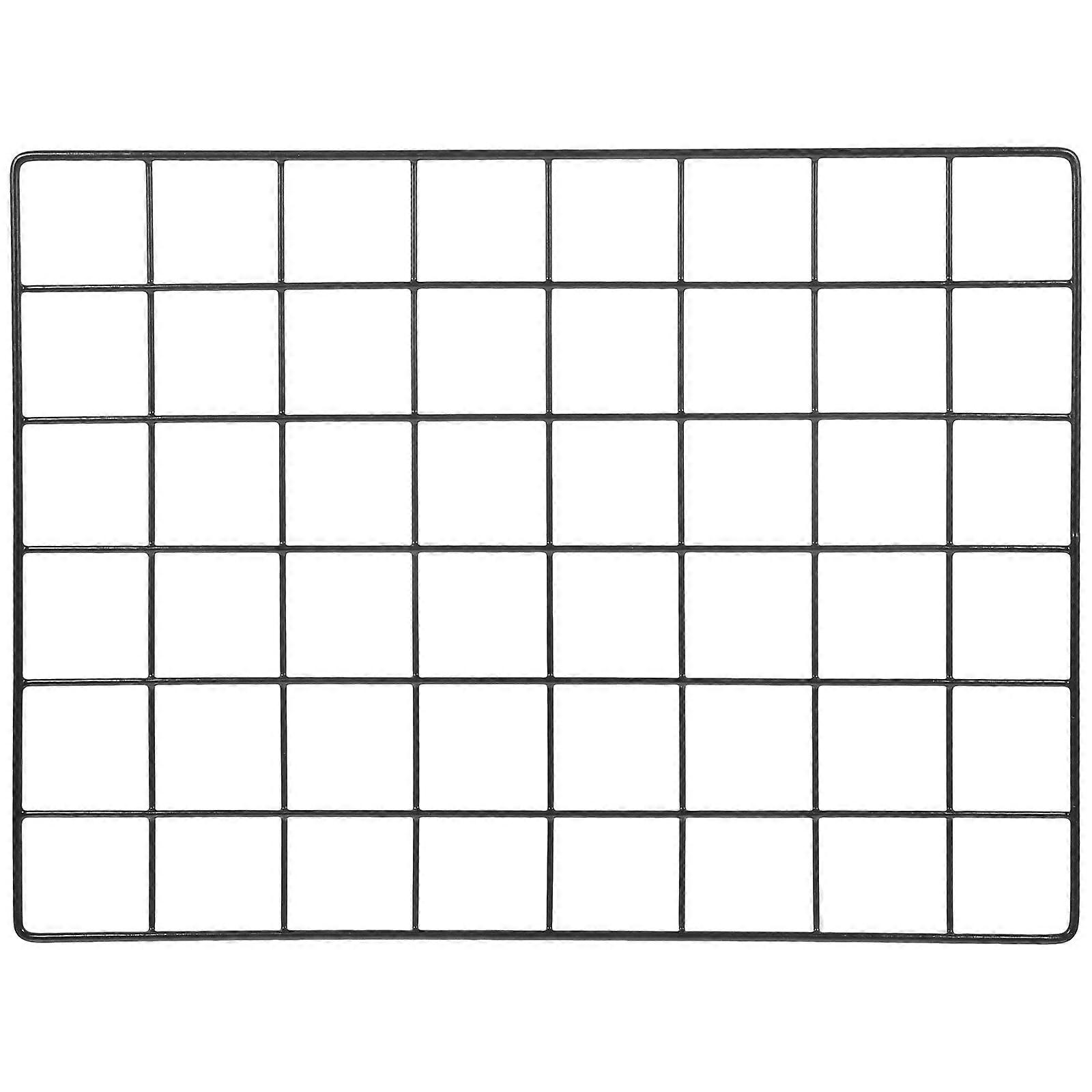 Wire Wall Grid Square Photo Display Memo Board Organizer Metal Postcard Frame
