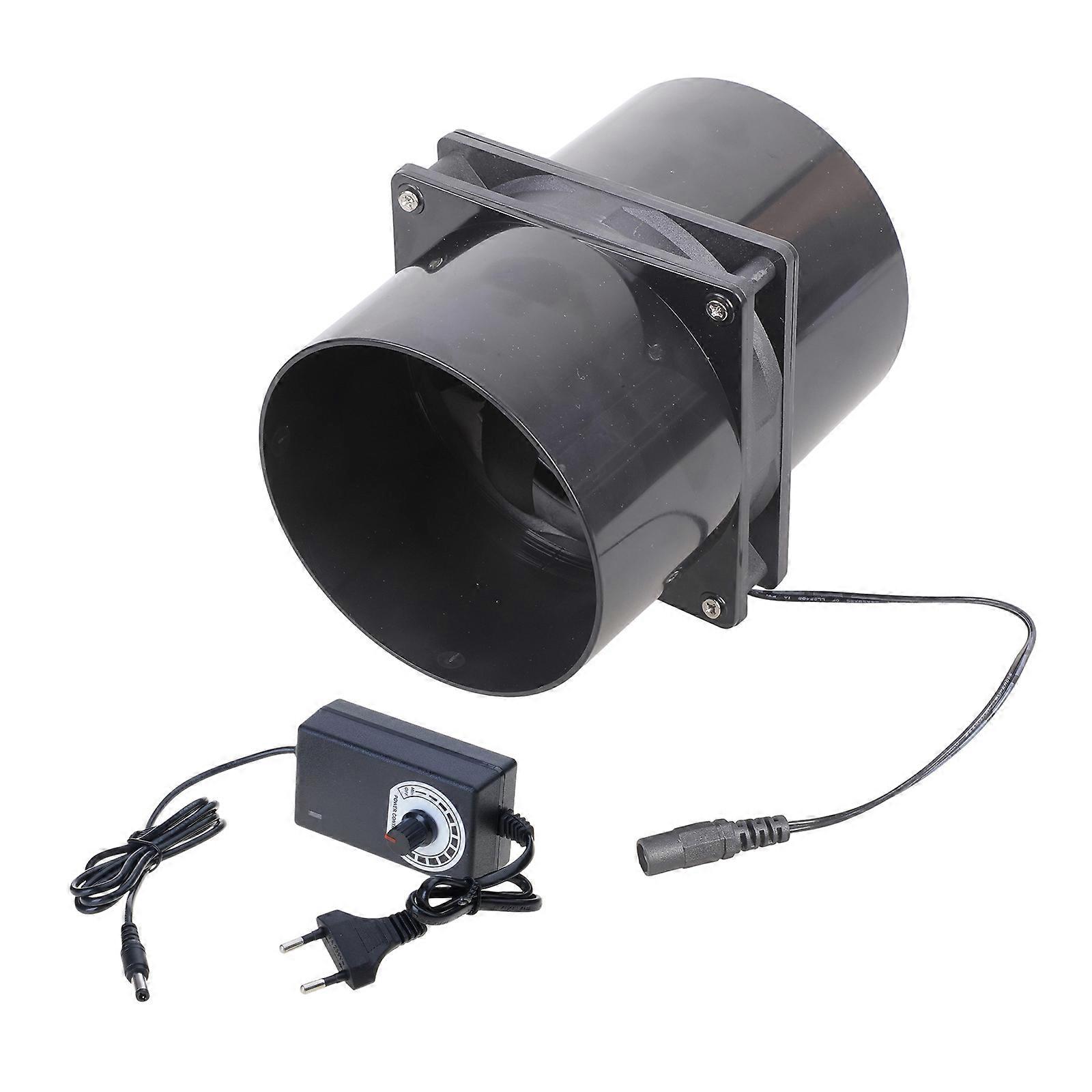 Multi Purpose 120mm Diameter Cooling System Kit Includes Speed Controllers Duct Accessories For Industrial Hobbyist Use Multicolor