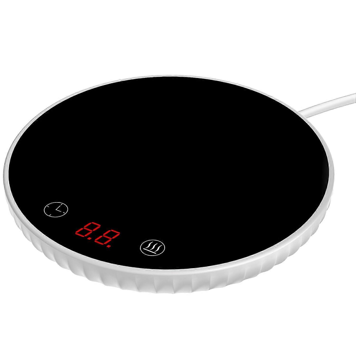 Coffee Cup Warmer with Dual Temperature Control, Auto Shut Off, Smart Timer, Ceramic Heating Surface