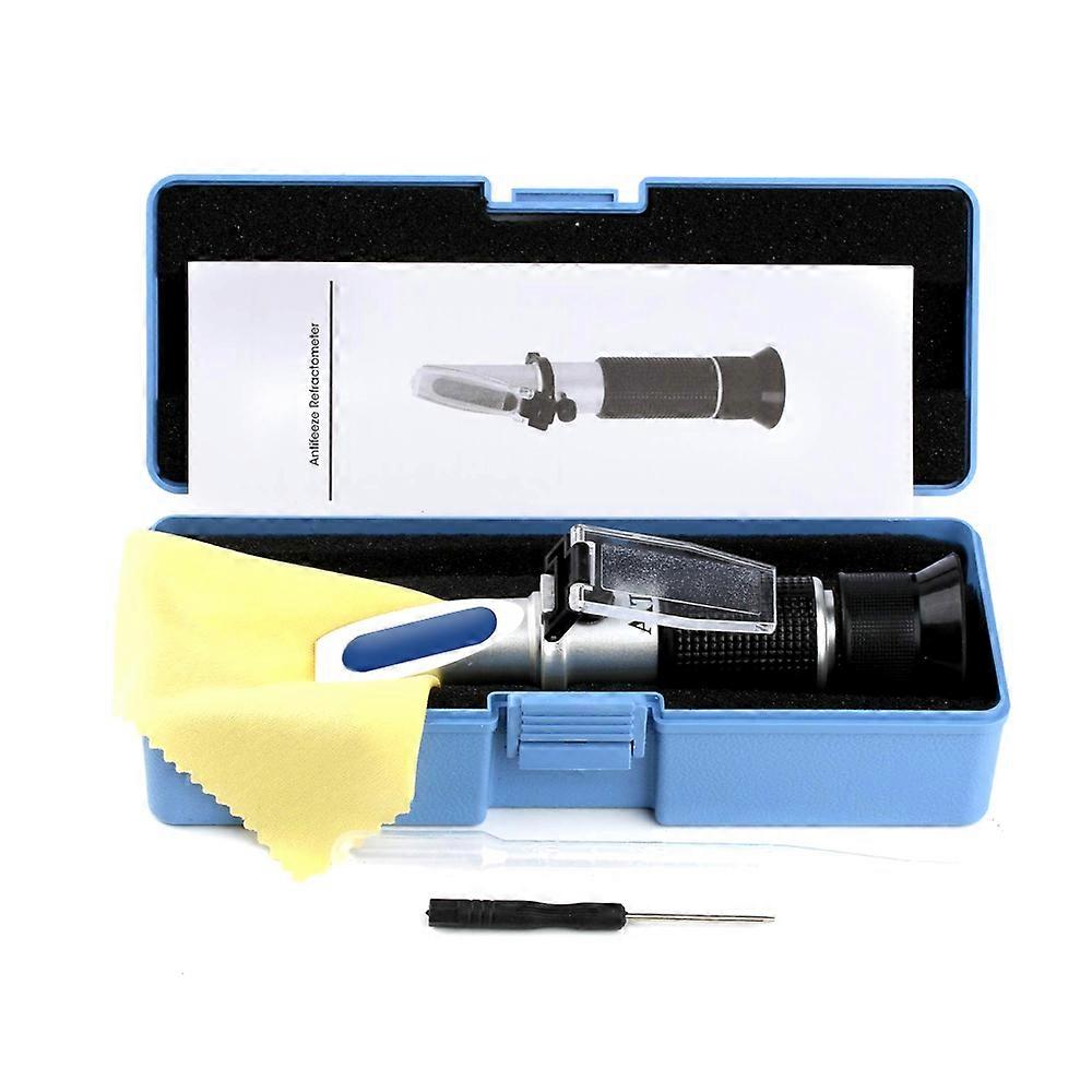 Handheld Alcohol Sugar Refractometer Tester Wine Concentration Meter Densitometer 0-25% Alcohol Beer 0-40% Brix Grapes