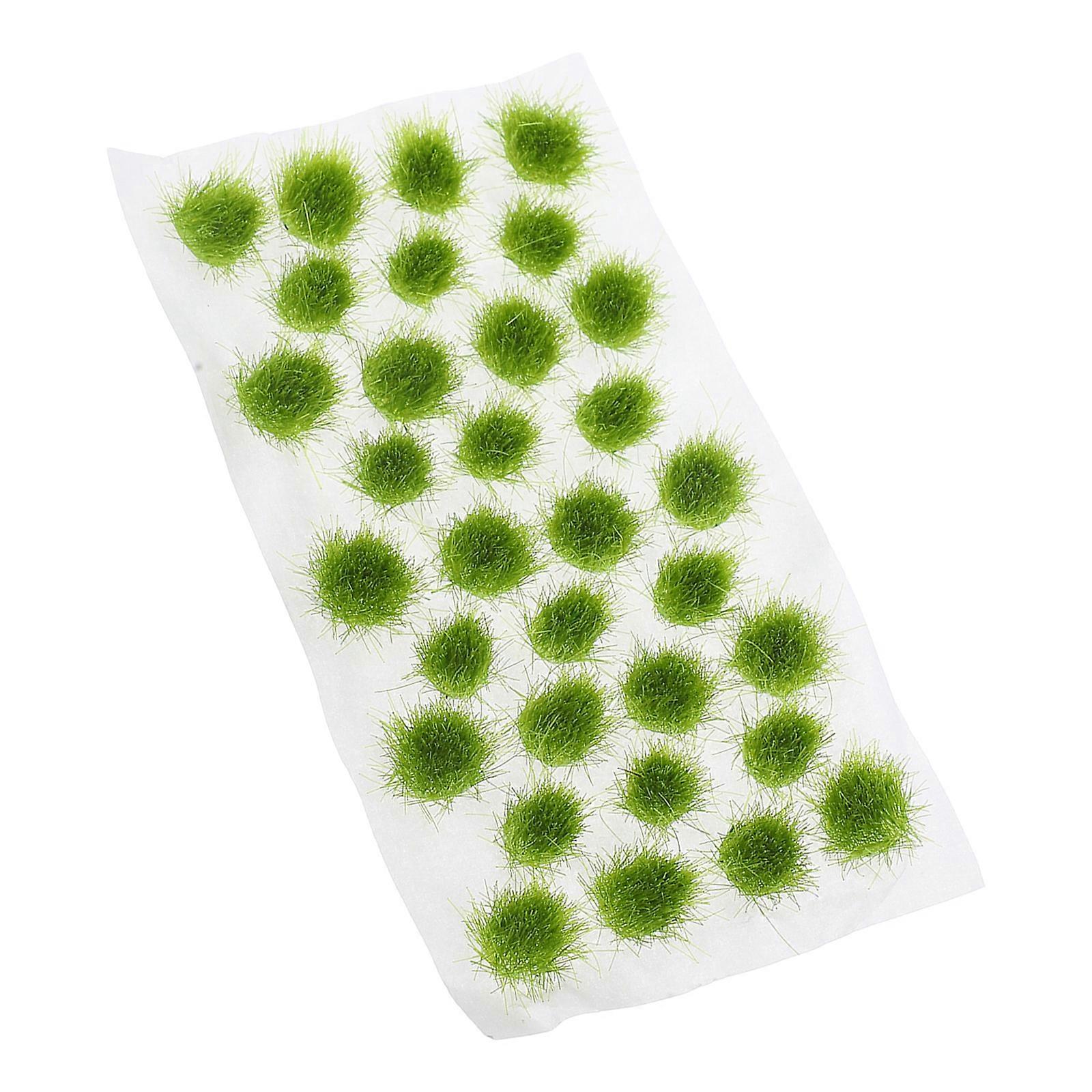 Plastic Grass Cluster for Decoration 1 Sheet DIY Model Grass Cluster