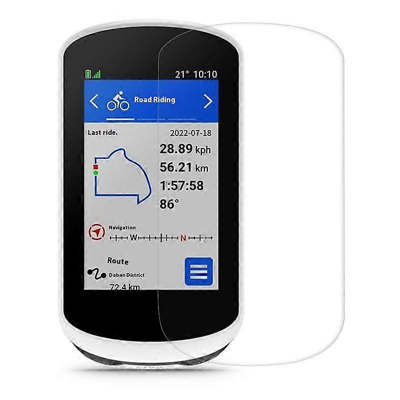 HW For Garmin Edge Explore 2 Cycle Computer Screen Protector Anti-scratch Explosion-proof TPU Film