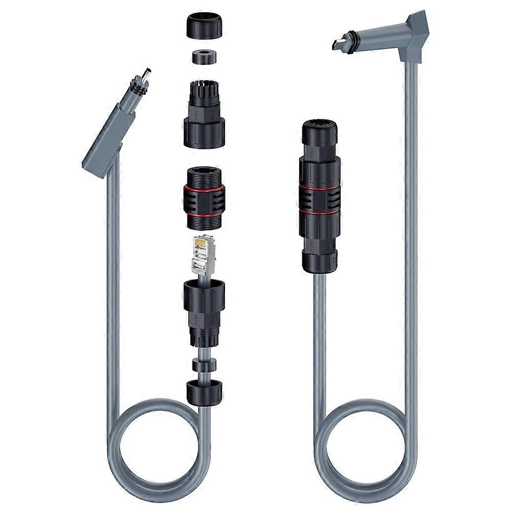 For Starlink Gen 2 Ethernet Cable Adapter for Starlink SPX Plug to RJ45 Connector RJ45 Router&Dish Side