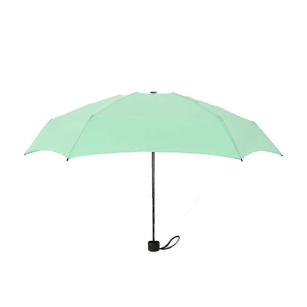 Travel Umbrella Automatic Open Close Windproof Compact Folding Lightweight Pocket Umbrella Green