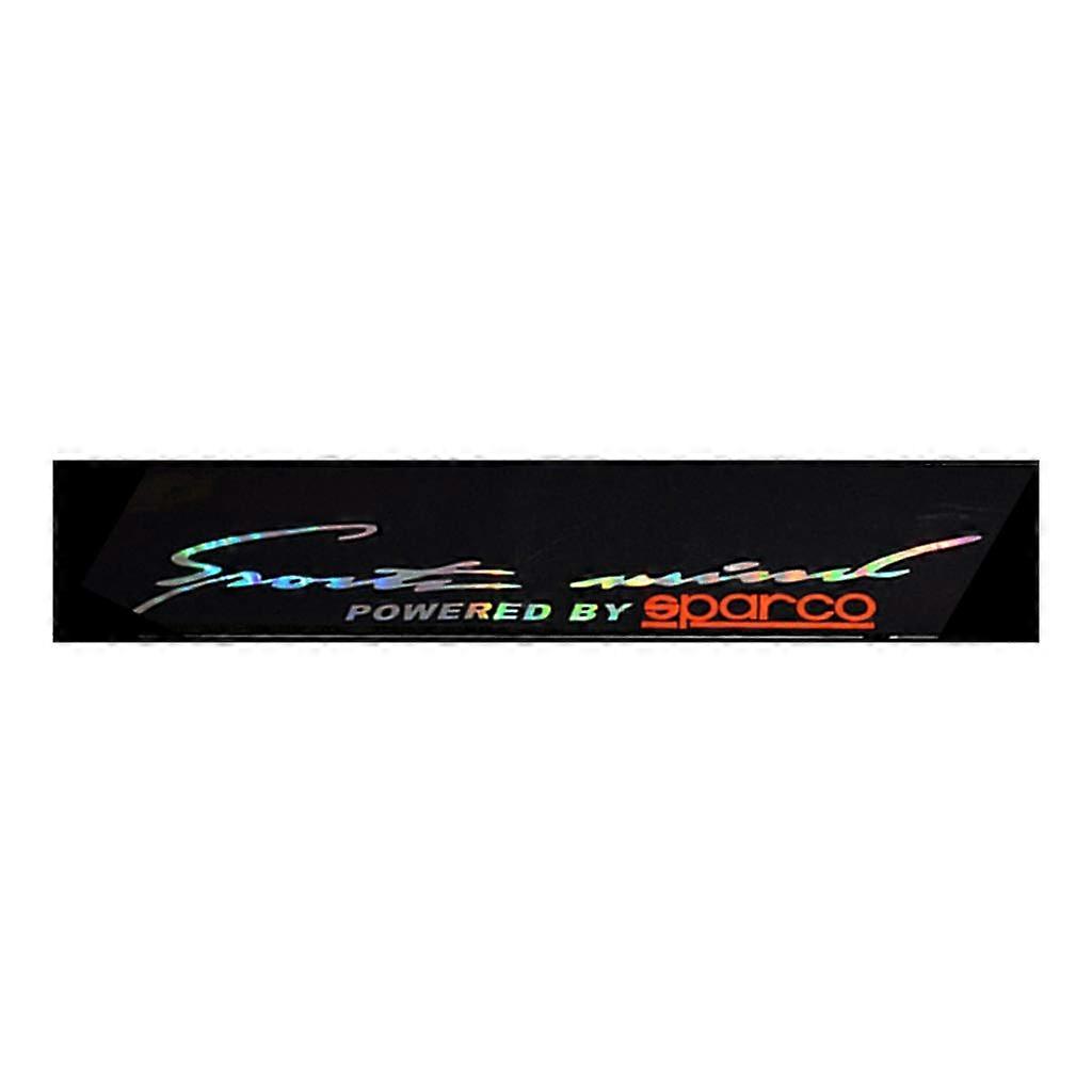 Reflective Car Sticker with Bright Finish Weather Resistant Strong Adhesive for Front Windshield