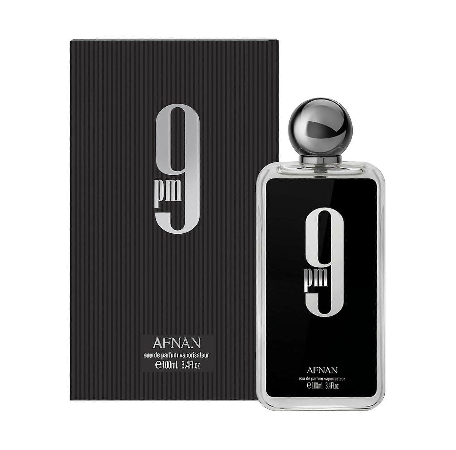 Afnan 9 PM for Men Eau De Parfum, 3.4 Fl. Oz