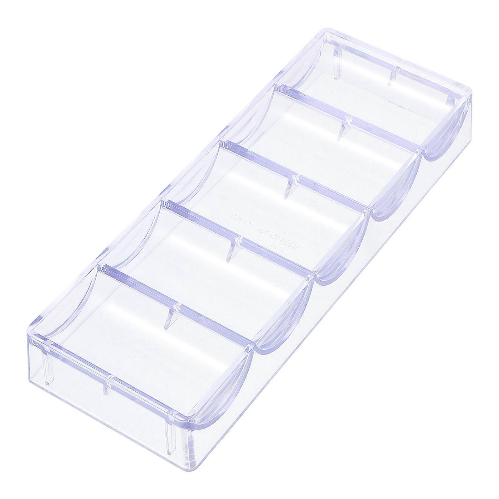 Clear Acrylic Serving Tray for Display of Biscuits At Parties