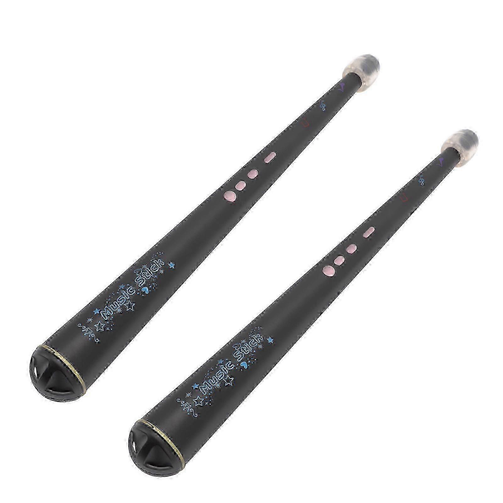 Glowing Electric Drumsticks Ergonomic Rhythm Sticks for Adults, Durable Percussion Instrument for Daily Music Practice