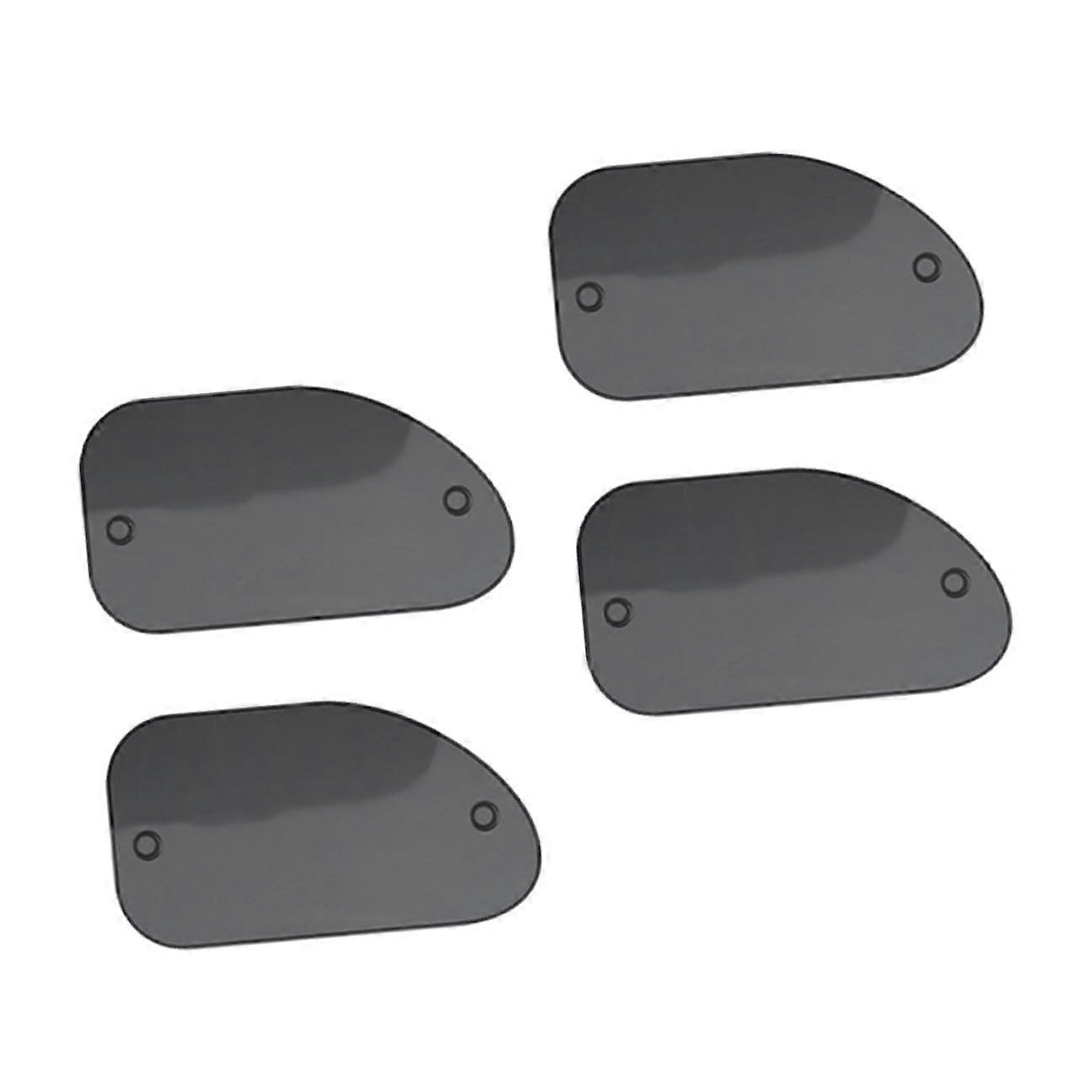 Universal Car Window Sun Shade Mesh UV Blocking Heat Reduction Breathable Black Cover for Vehicles