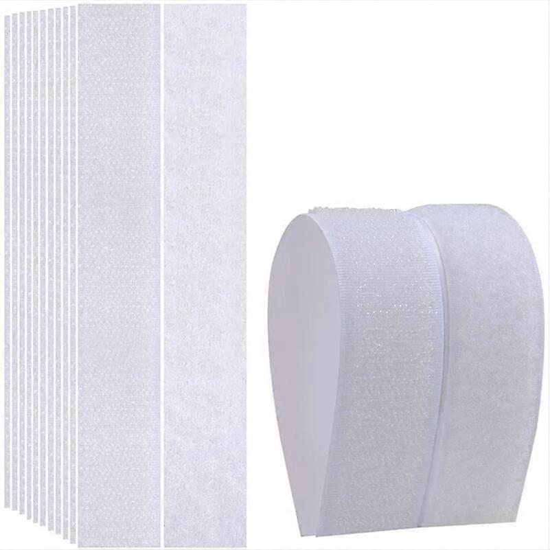 1m/3m/5m/Roll Self Adhesive Hook And Loop Fastener Tape Nylon Strong Back Sticky Hook Strips Mounting Loop Tape DIY Velcro Craft