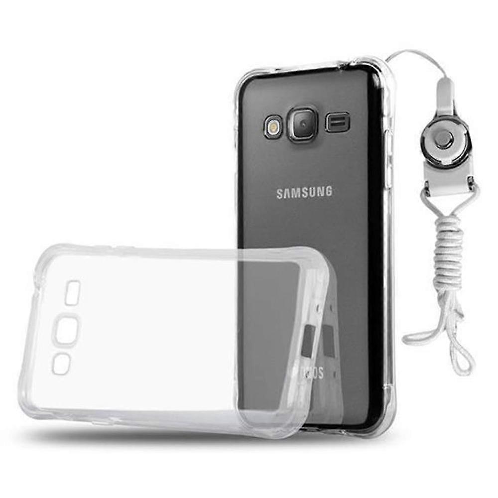 Protective Case Samsung Galaxy J1 2016 Case TPU - Extra Thin with Neck Strap