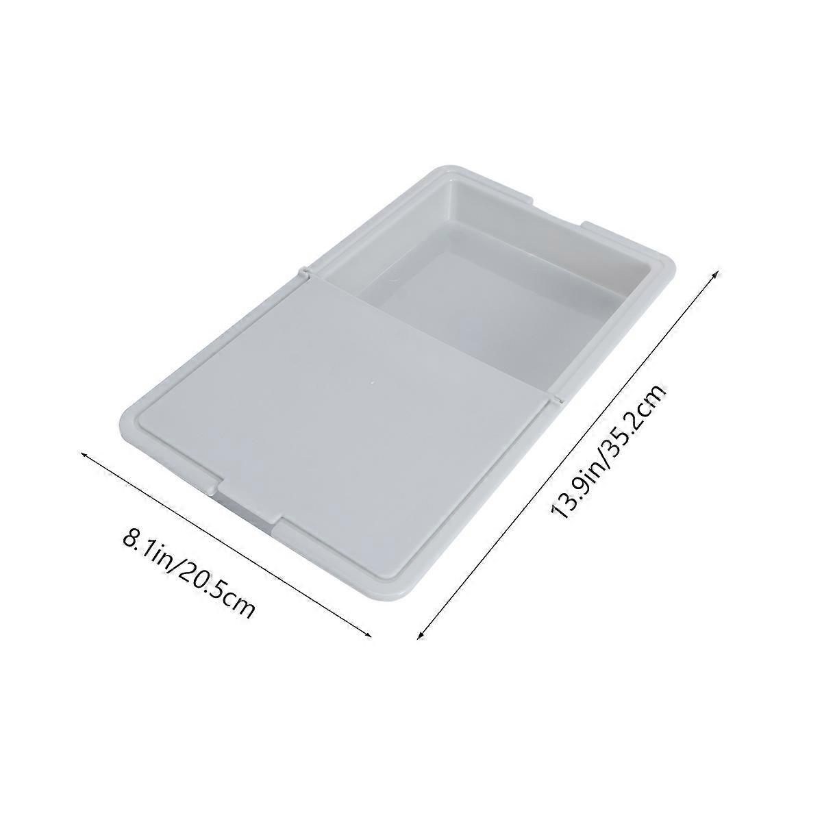 1Pcs Flexible Plastic Cutting Board for Kitchen with Drain Basket Function