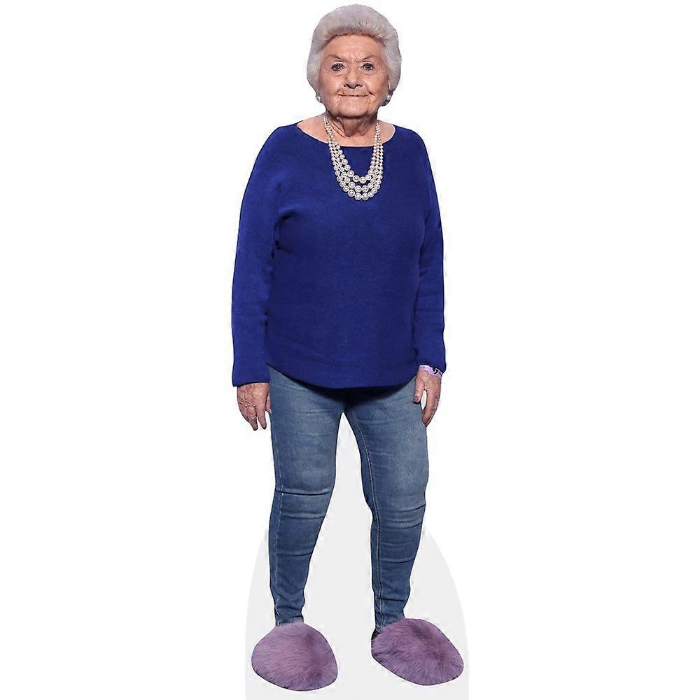 Margie Keefe (Blue Top) Cardboard Cutout (lifesize OR mini size). Standee. Stand Up.