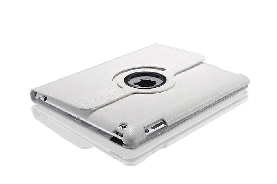 Stylish Case For Ipad 2021 Pro11 White "rotate Leather Litchi Texture"