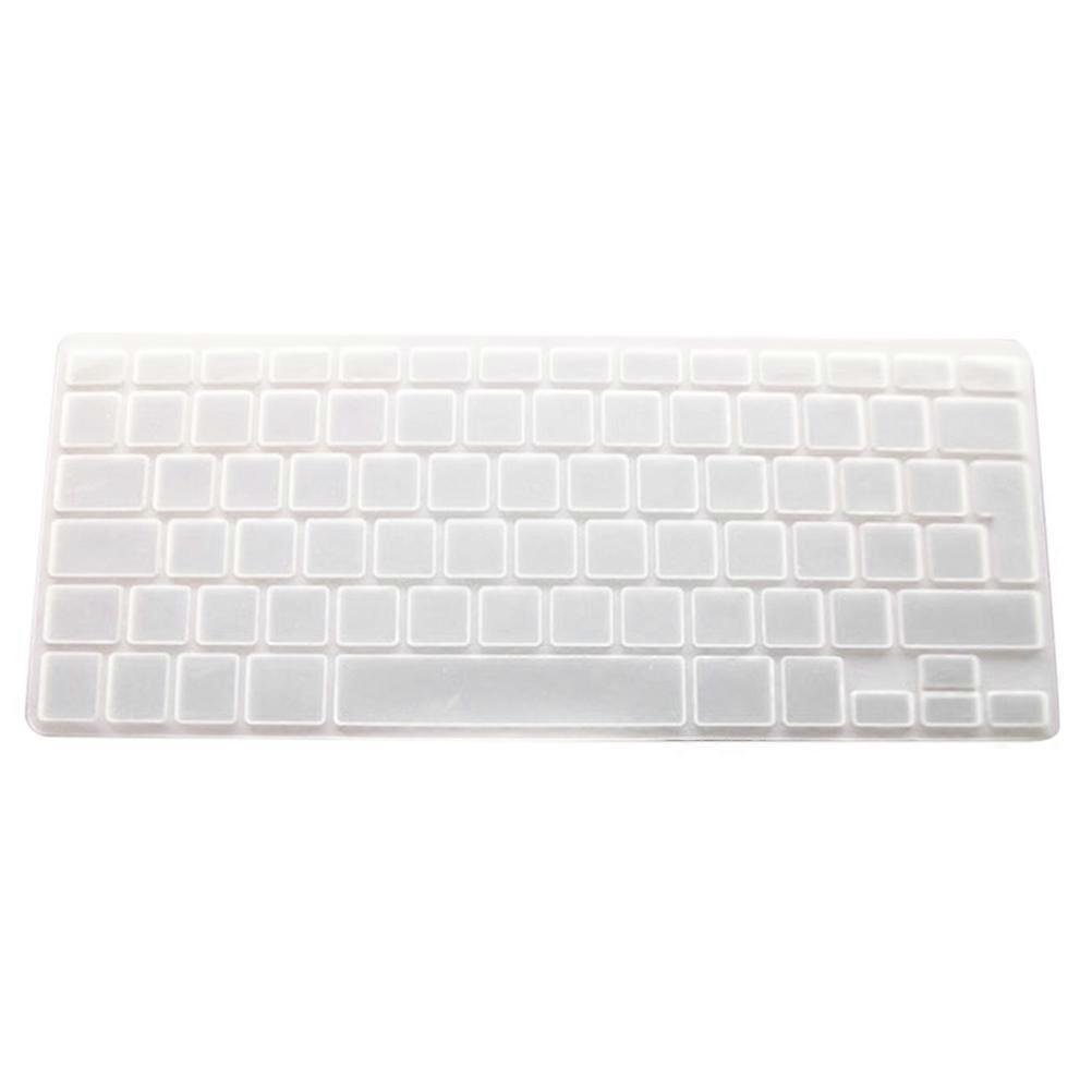 Película protetora de silicone para teclado de laptop de 13 polegadas, branca.