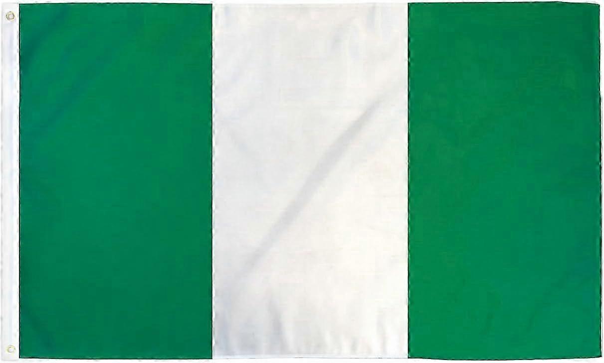 Nigerias flagg Qi 0400