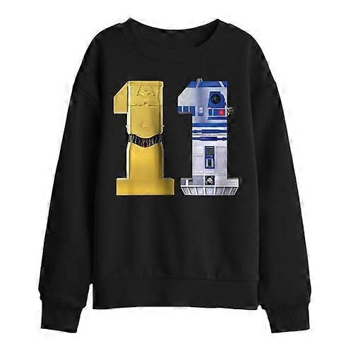 Star Wars Childrens/Kids 11 C3PO R2-D2 Sweatshirt