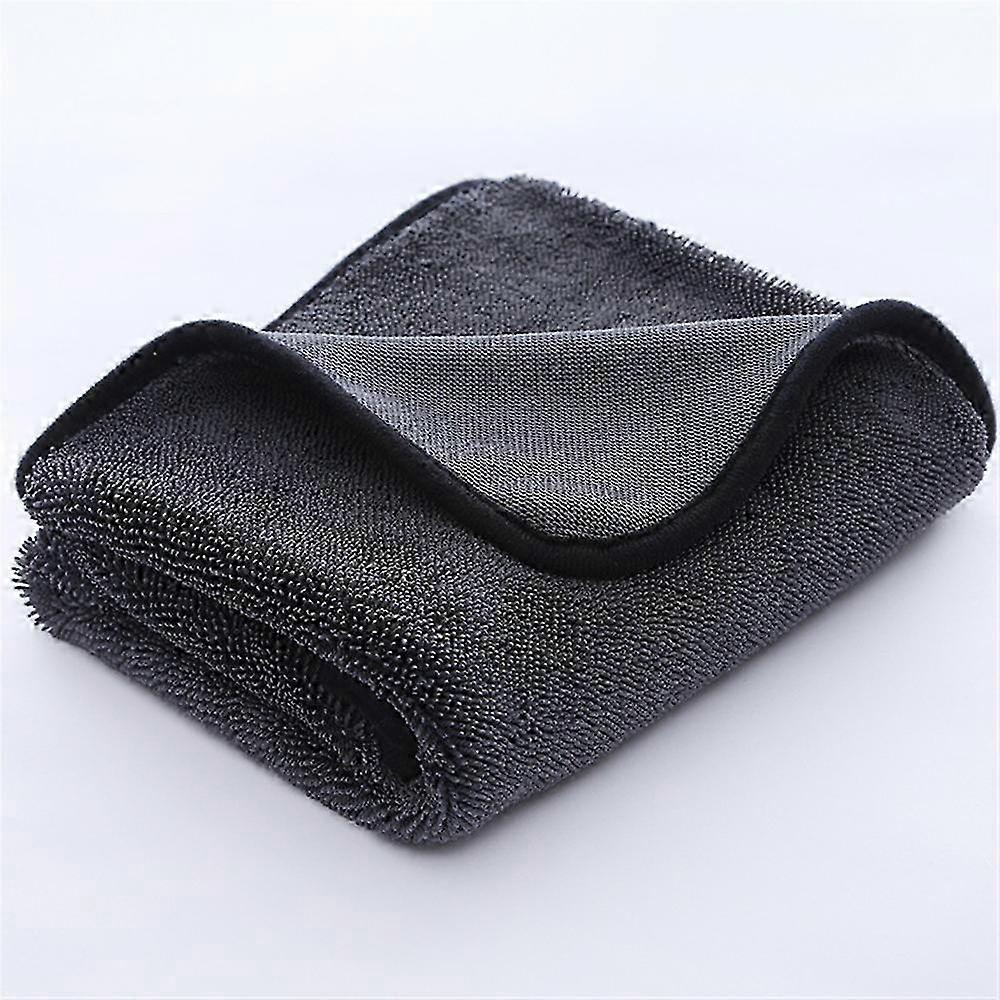 Microfiber Car Drying Towel Super Absorbent Lint DualSided Plush for Auto Detailing