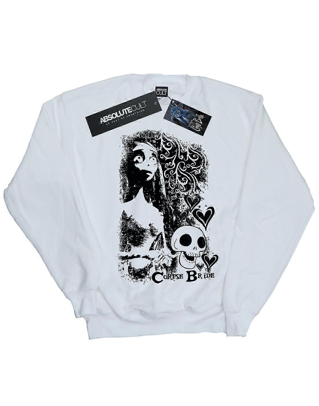 Corpse Bride Girls Skull Logo Sweatshirt