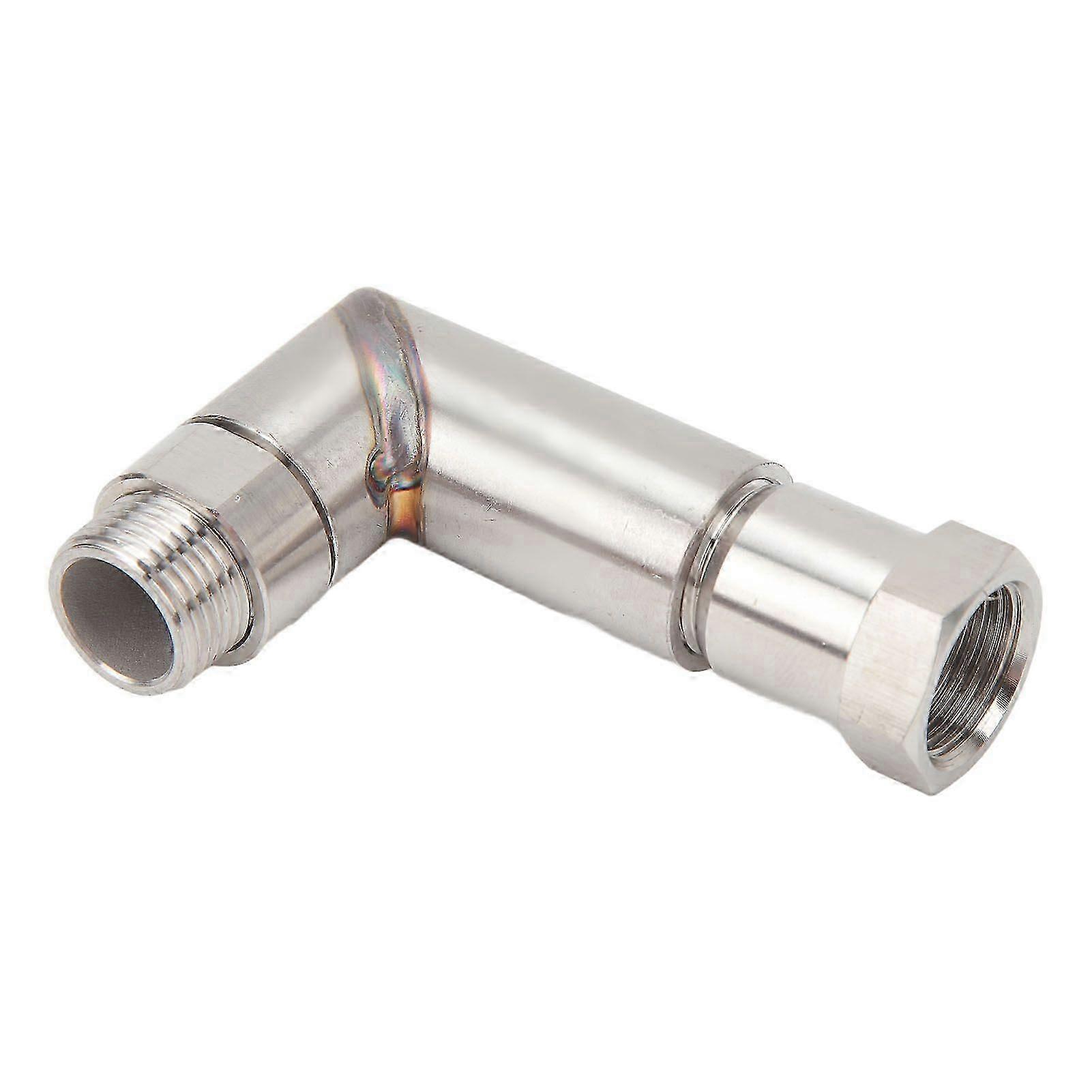 High strength oxygen sensor extender M18x1.5 90 degree spacer