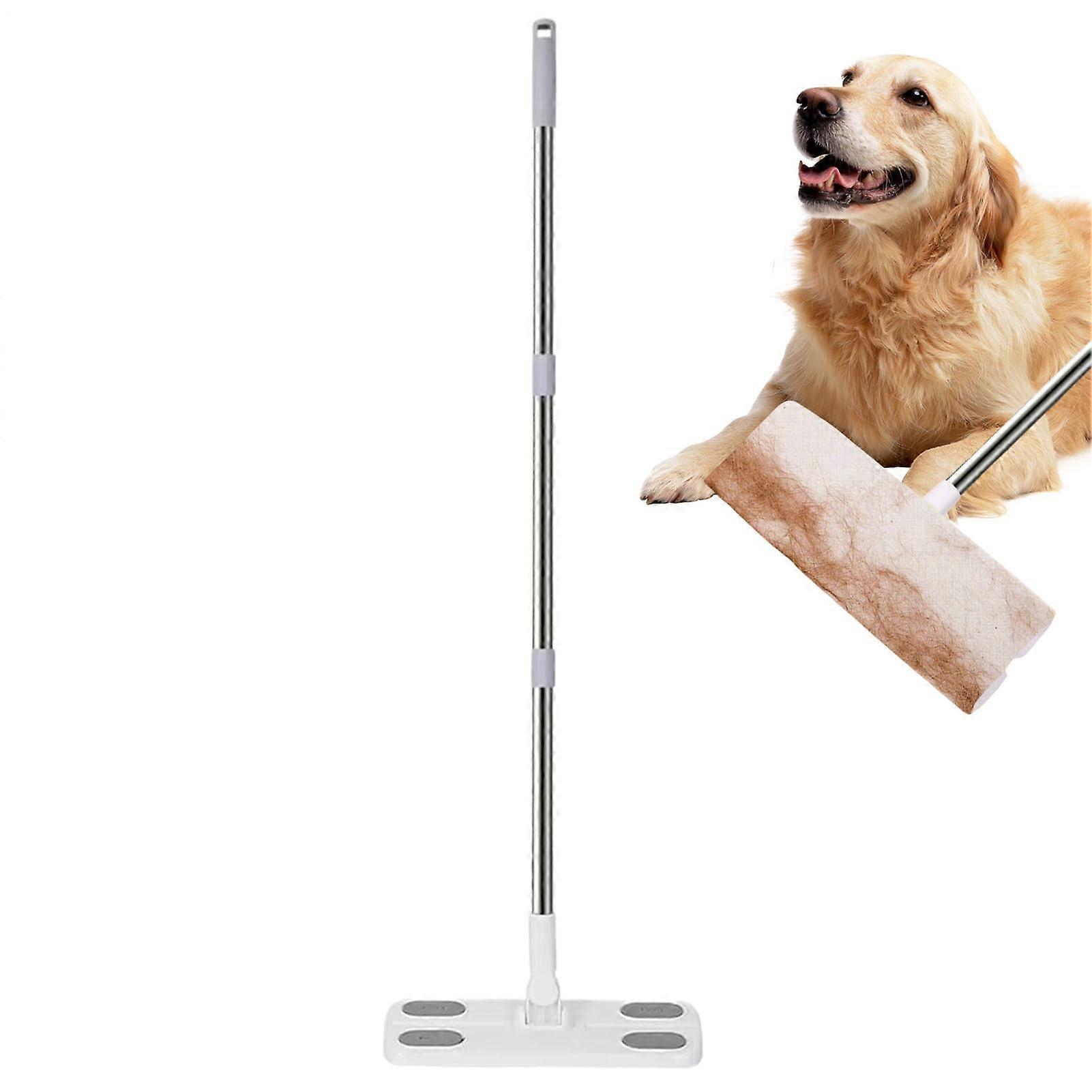 Hands  Flat Mop with Long Handle for Kitchen Bathroom Tile Deep Cleaning and Dust Removal