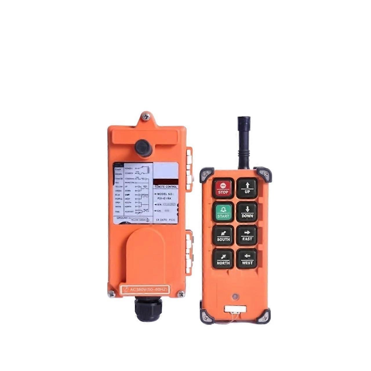 F21E1B Wireless Industrial Crane Remote Control 220V Single Speed Wide Voltage