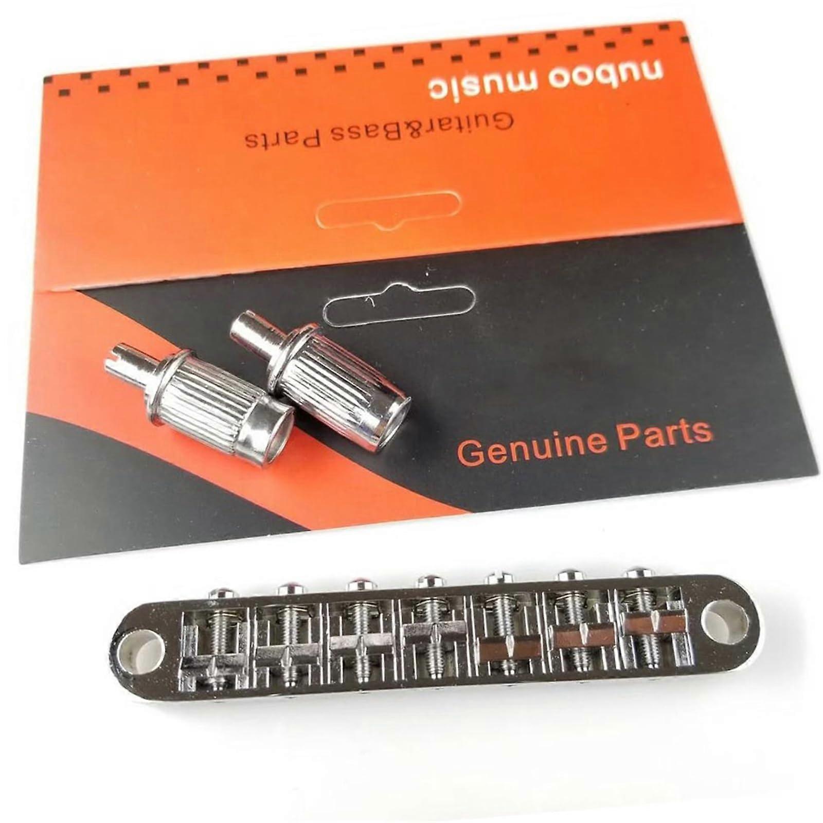 7 String Hardtail Guitar Bridge for LP SG Electric Guitar, Stable Tuning and Durable Replacement