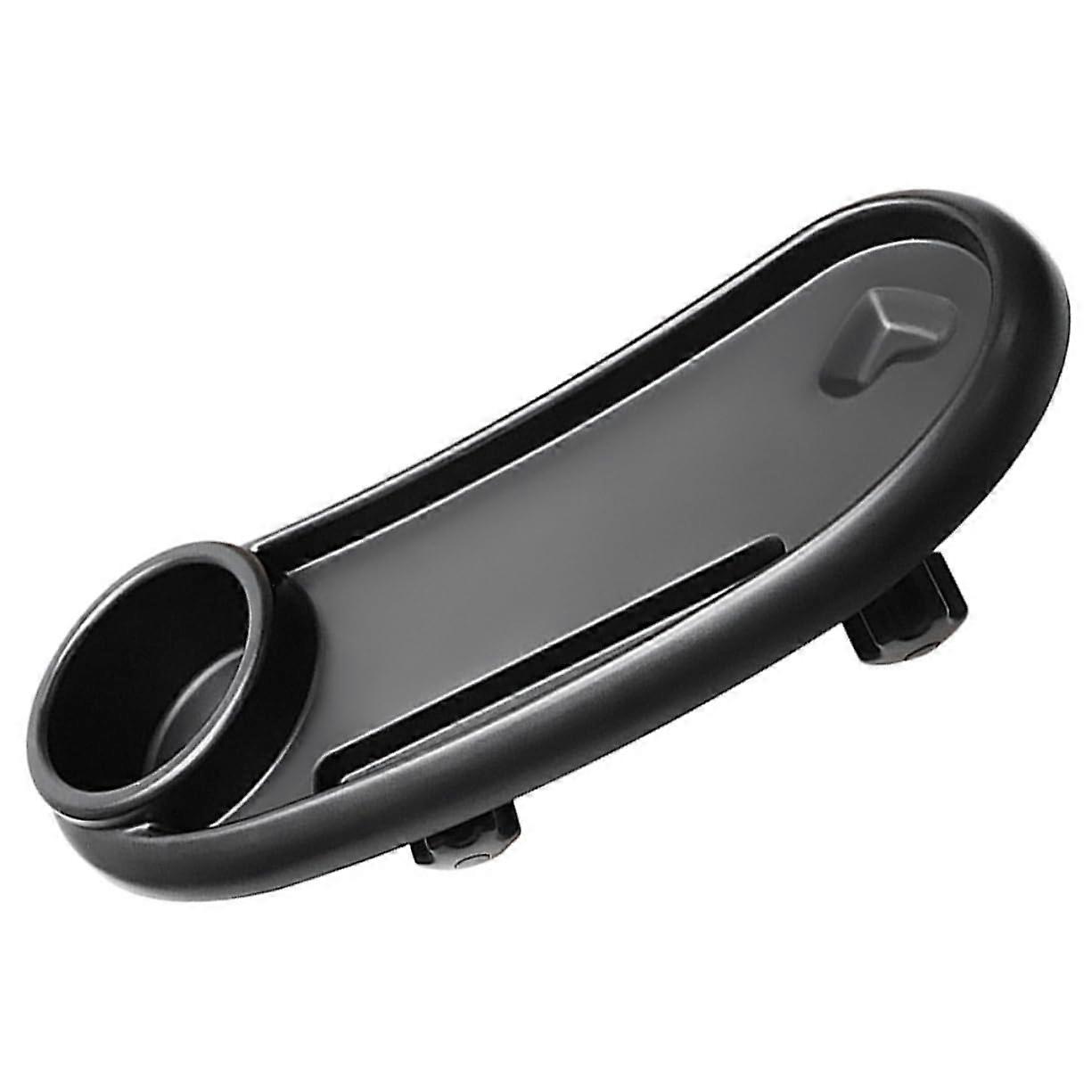 Universal Stroller Snack Tray with Secure Cup Holder, Durable Removable ClipOn Design