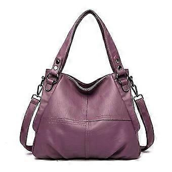 Women's handbag with PU leather and detachable shoulder strap, multiple colors available, daily travel handbag