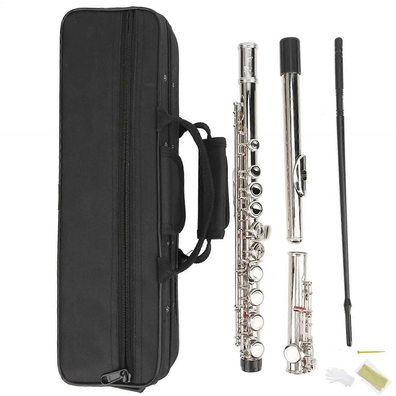 Beginner C Key Flute 16 Hole for Adults Professional Practice and Performance Easy Learning