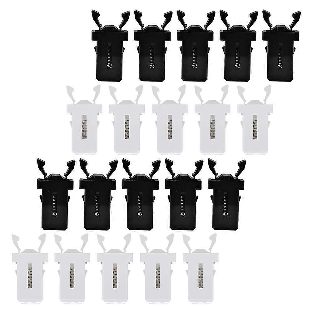 100Pcs Trash Can Lid Lock For Home And Office Use Replacement Garbage Container Attachment Strong Plastic