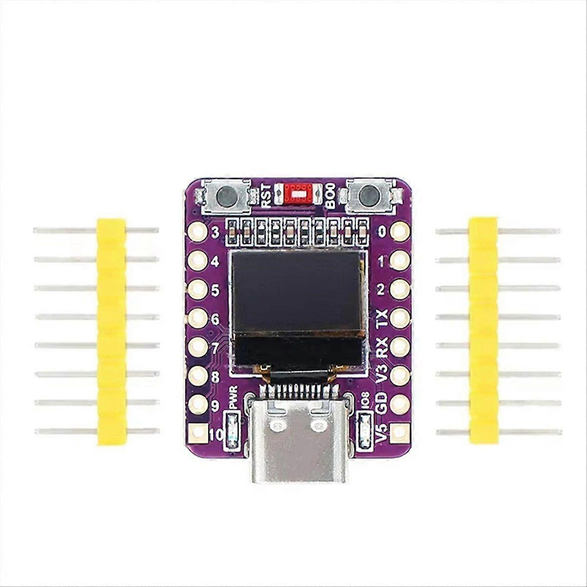 ESP32-C3 OLED Development Board with 0.42in OLED Module Ceramic Antenna Wifi Bluetooth ESP32 Supermini Development Board