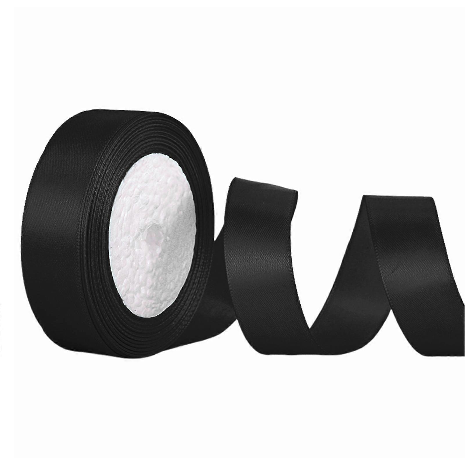 22.8m Solid Color Ribbon 2cm Width Packaging Ribbon Polyester Cake Box Ribbon for Wedding Decor