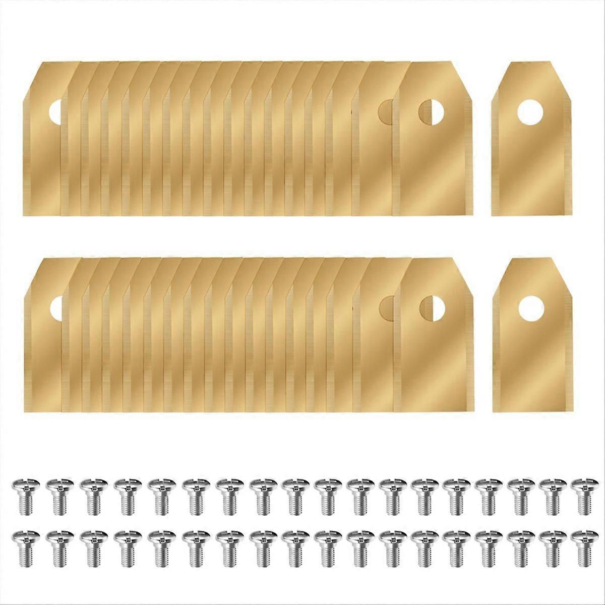 36PCS Replacement Blades for Navimow Robotic Lawn Mower,A