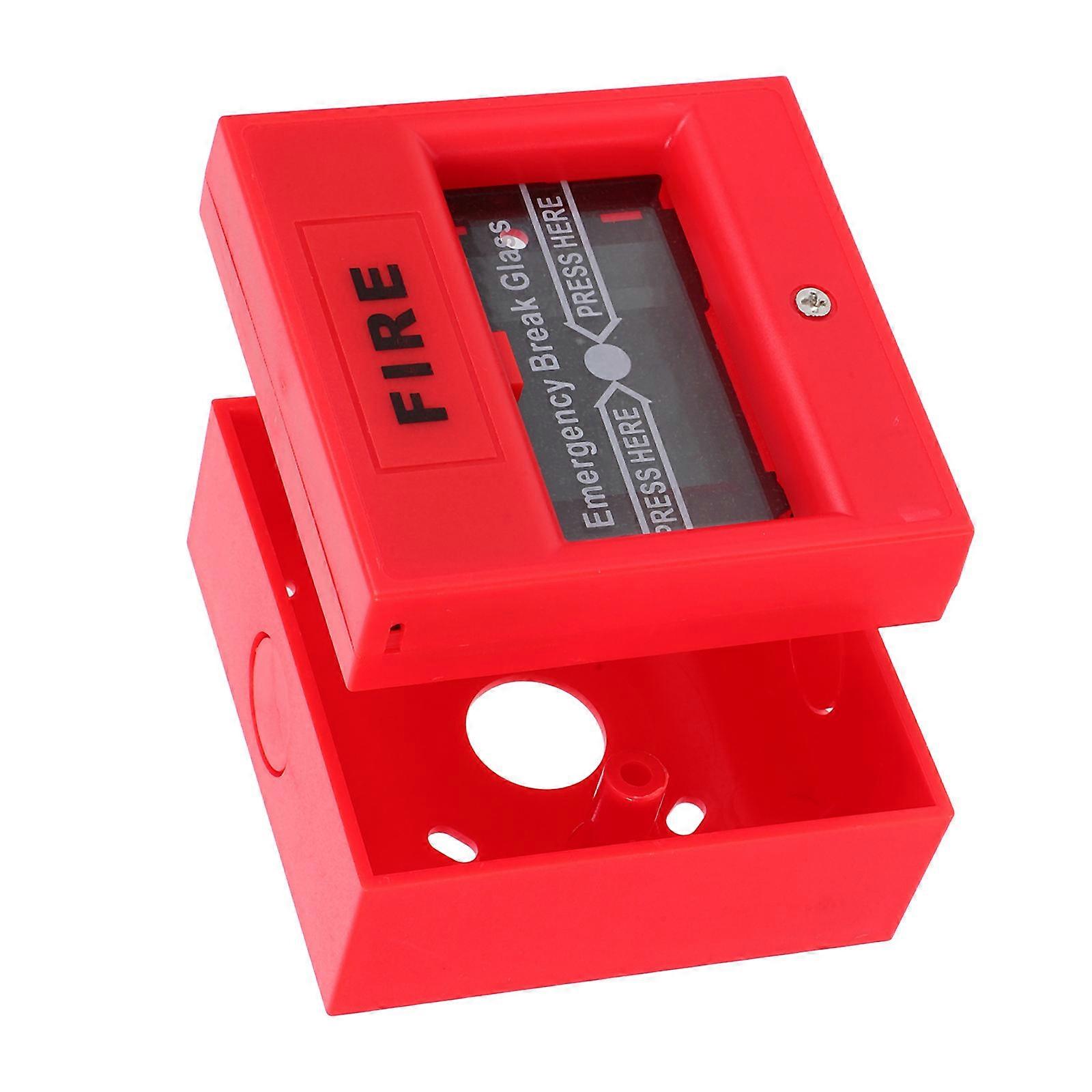 Emergency Alarm Fire Alarm Button for 4Pcs Resettable Manual Call Point
