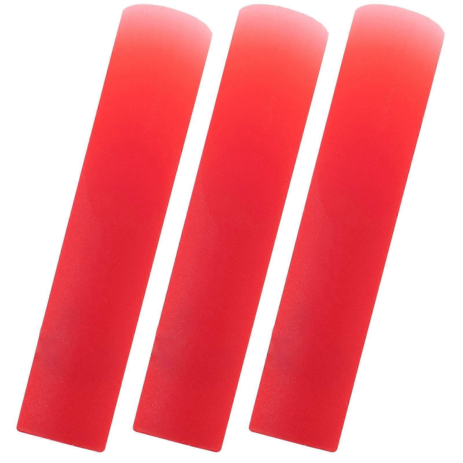 Clarinet Reeds Resin for Clarinet Use 3Pcs Practical Replacement Set