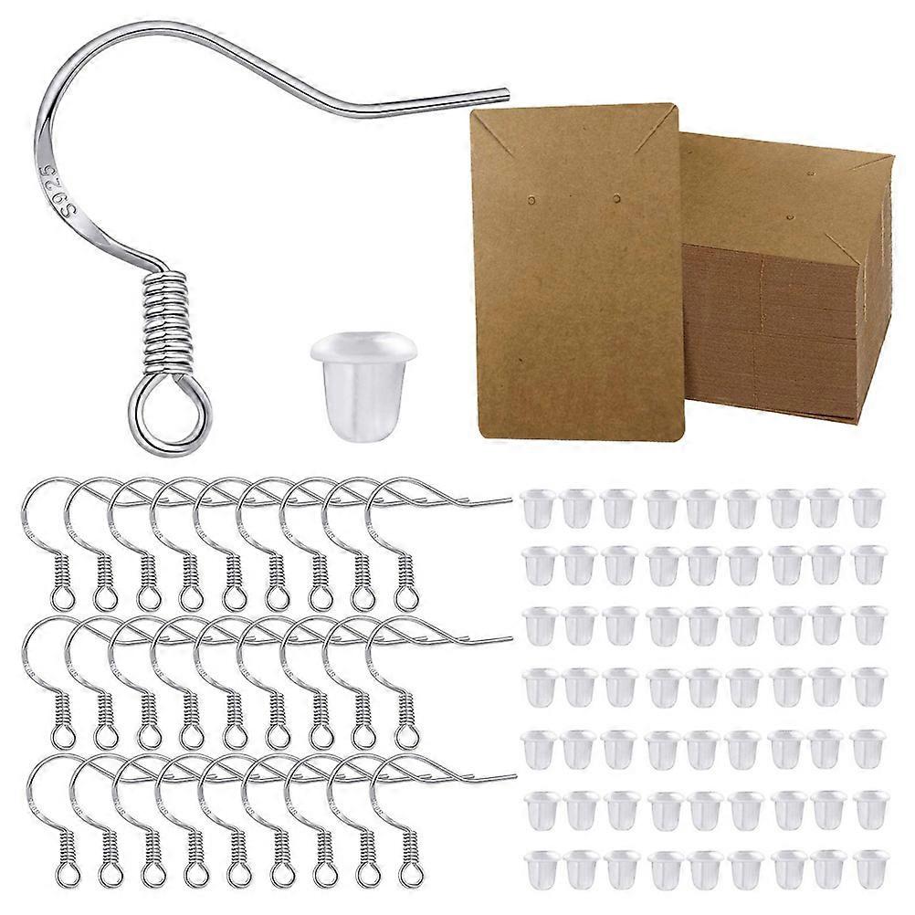 Earring Paperboard Handmade Earrings Material Set for DIY with 250Pcs