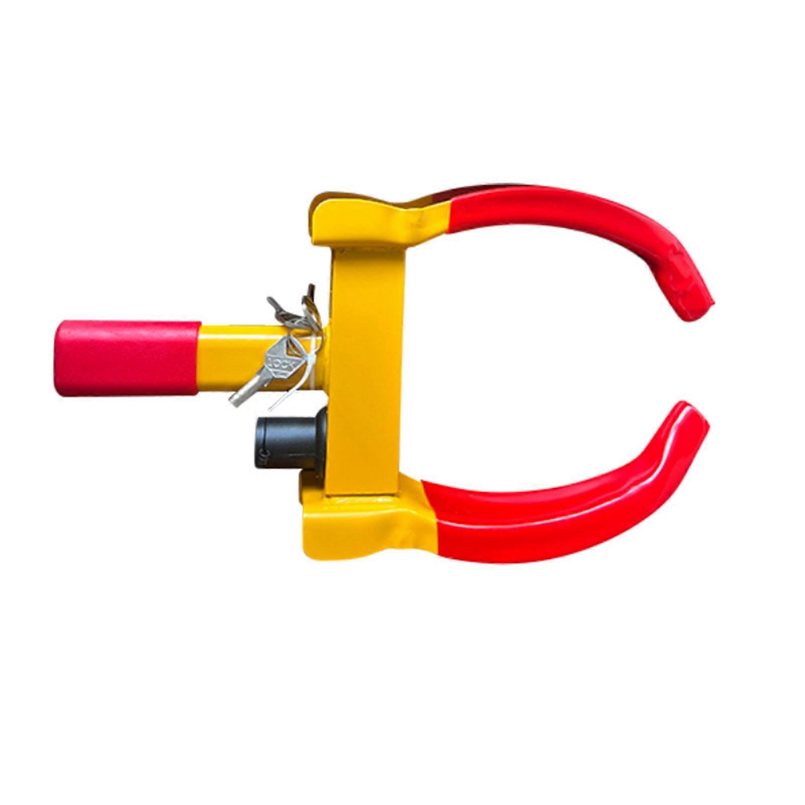Wheel Clamp Car Safety Lock High Strength Durable Construction Universal Simple Installation Secure