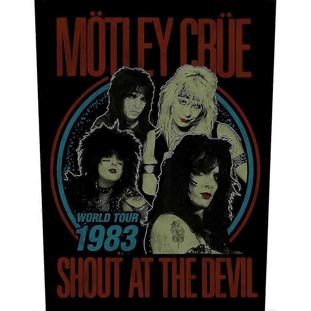Motley Crue Shout At The Devil Back Patch