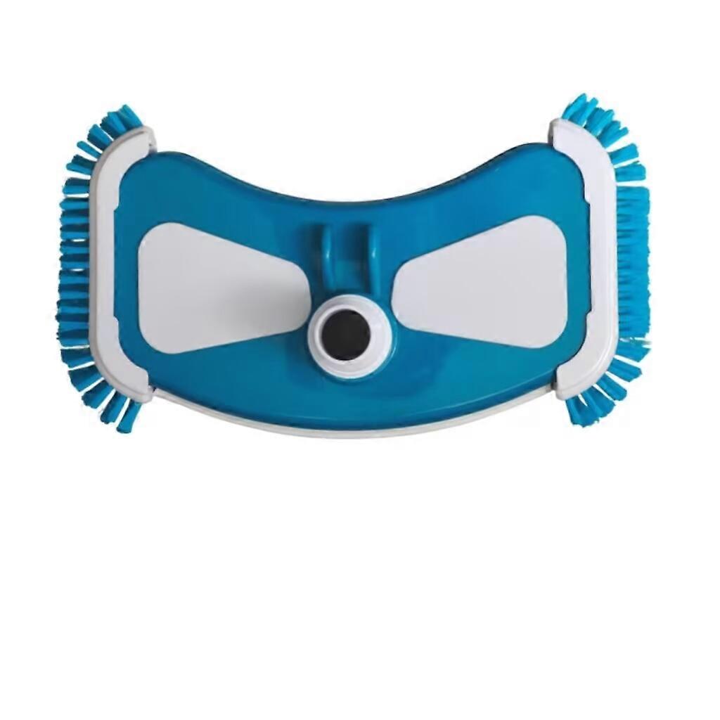 Vacuum Head with Side Brushes，Portable & Durable Plastic Design，Efficient Cleaning Solution ,Pool Maintenance