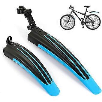 Fahrradschutzblechset 20-26 Zoll, verstellbar, universell, vorne und hinten, Mountainbike-Schutzbleche