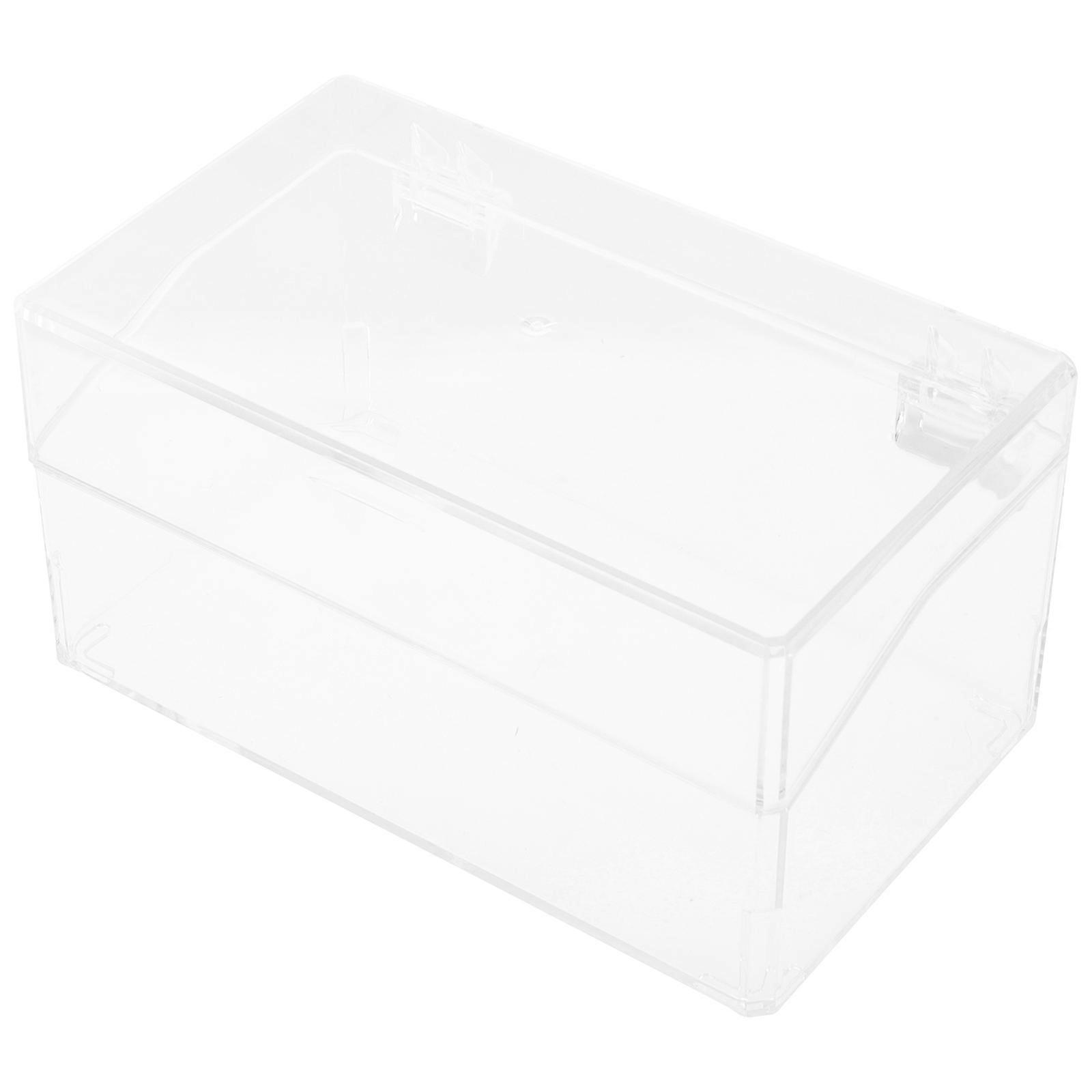 Transparent Acrylic Model Car Box for Storage Small Display Case