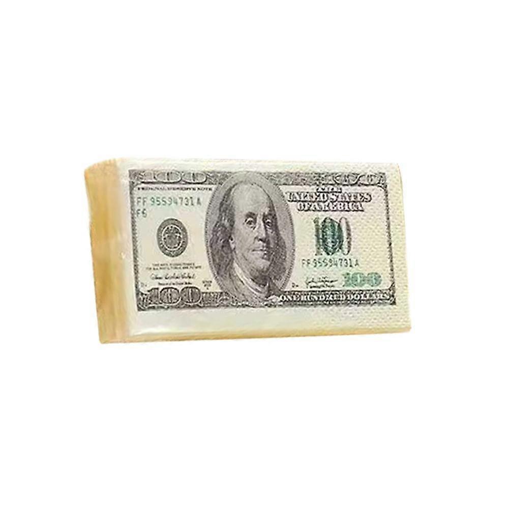 Simulated US Dollar Tissues Wood Pulp Eco Friendly Biodegradable