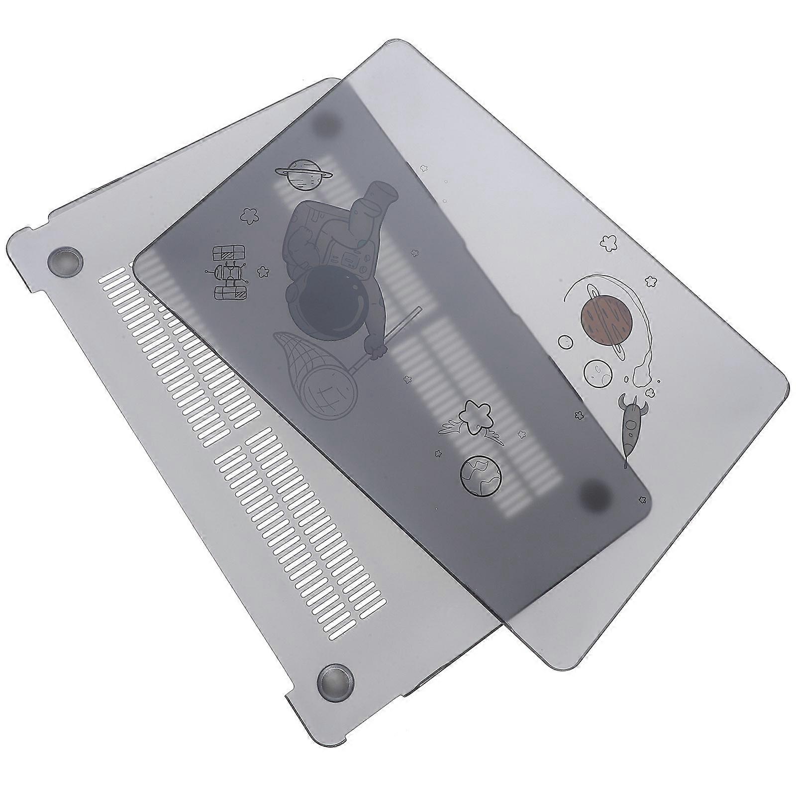Notebook Protector Tpu Laptop Shell for Storage Use 1Pair Grey Case