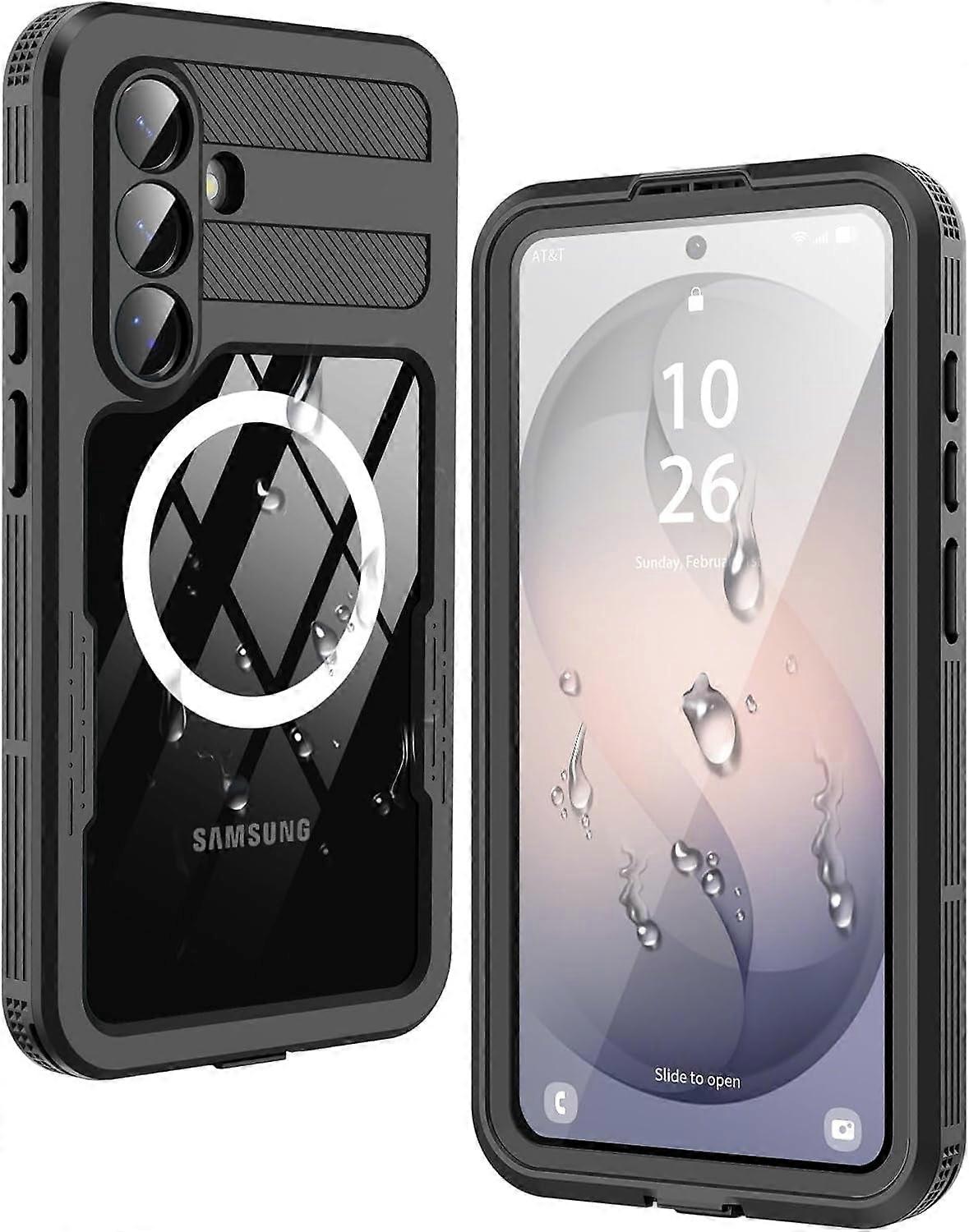 Shockproof Waterproof Case Compatible with Samsung Galaxy S26