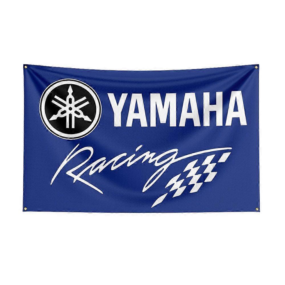 Yamaha Racing Logo Flag Y00539
