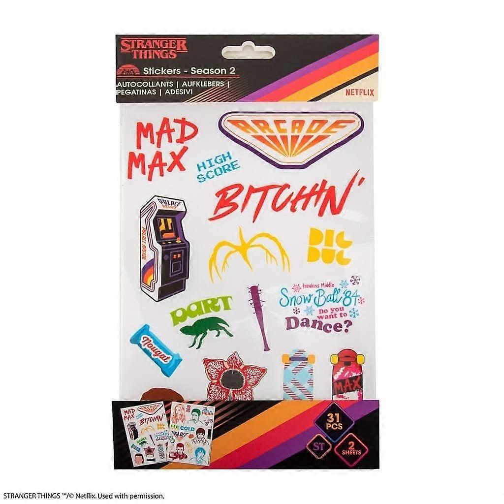 Stranger Things Season 2 Stickers | Acotis