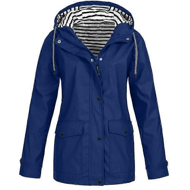 Imperméable imperméable Imperméable Dames Outdoor Wind Rain Forest Jacket Coat