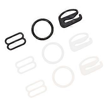 1 set 450 stuks plastic beha gesp verstelbare gesp clips haak snap beha sluitingen beha accessoires (diverse kleur)