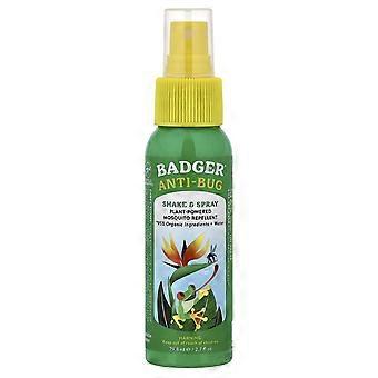 Badger, Anti-Bug, Shake & Spray, 2.7 fl oz (79.8 ml), 2-Pack